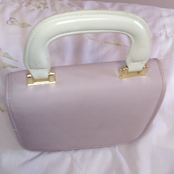 Topshop Studded Bowl Crossbody Lavender Bag - Picture 2 of 10